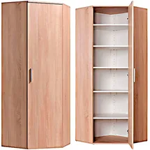 Procontour Mehrzweckschrank Eckschrank Clara 64 x 167 x 64 cm Beige