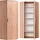 Procontour Mehrzweckschrank Eckschrank Clara 64 x 167 x 64 cm Beige