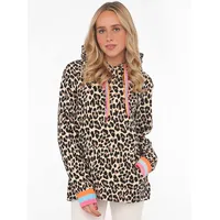 Zwilling Hoodie ""Leo Allover Neon Kante"", Damen, Gr.