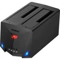 FIDECO Ypz220b Hdd/ssd-docking-/klonstation Usb 3.2, Sata I/ii/iii - Grey