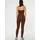 Girlfriend Collective Jumpsuit "Girlfriend Collective one-piece suit The Unitard", Damen, Gr. S, Normalgrößen, earth, Obermaterial: 79% Polyester, 21% Elasthan, GIRLFRIEND COLLECTIVE, Overalls Jumpsuit