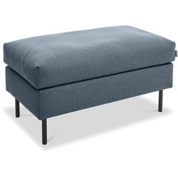 freistil Hocker 165 Stoff Graublau