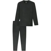 SCHIESSER Pyjama Selected Premium Warming Dunkelgrau XL