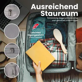 GENTOR Hartschalenkoffer GTSC XL 96 L Schwarz