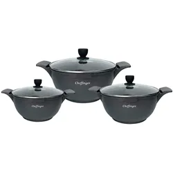 Kochtopfset 20-24-28cm 6-tlg Induktion
