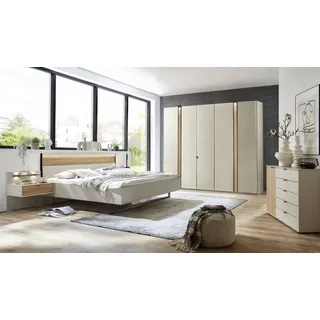 Wiemann Schlafzimmer-Set Marino 4tlg. Dekor Beige Champagner