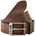 NEW DUNCAN Gürtel braun Dark Brown 95