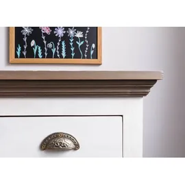 MASSIVMOEBEL24.DE Sideboard 120 x 90 x 45 cm Weiß