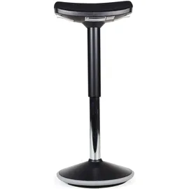 Wiltec Sitz- & Stehhocker Polyester Schwarz