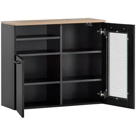 Schildmeyer Unterschrank Malte 80,4 x 70 x 32 cm Schwarz