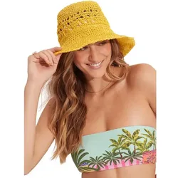 SEAFOLLY Damen Mütze Casa Woven Hat, Sunflower, ONE SIZE