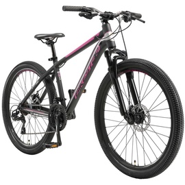 Bikestar Mountainbike 21 Gang Shimano, RD-TY300 Schaltwerk, Kettenschaltung, 38390128-41 schwarz