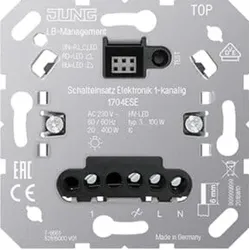 Jung Schalteinsatz Elektronik 1-kanalig 1704 ES E