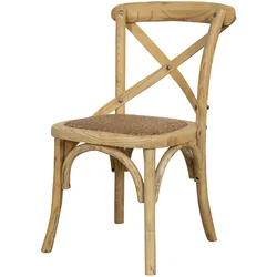BISCOTTINI INTERNATIONAL ART TRADING BISCOTTINI Baby Holzstuhl 65x36x42 cm - Restaurantstühle - Esszimmerstuhl - Küchenstühle - Kinderstühle - Vintage Thonet Stuhl