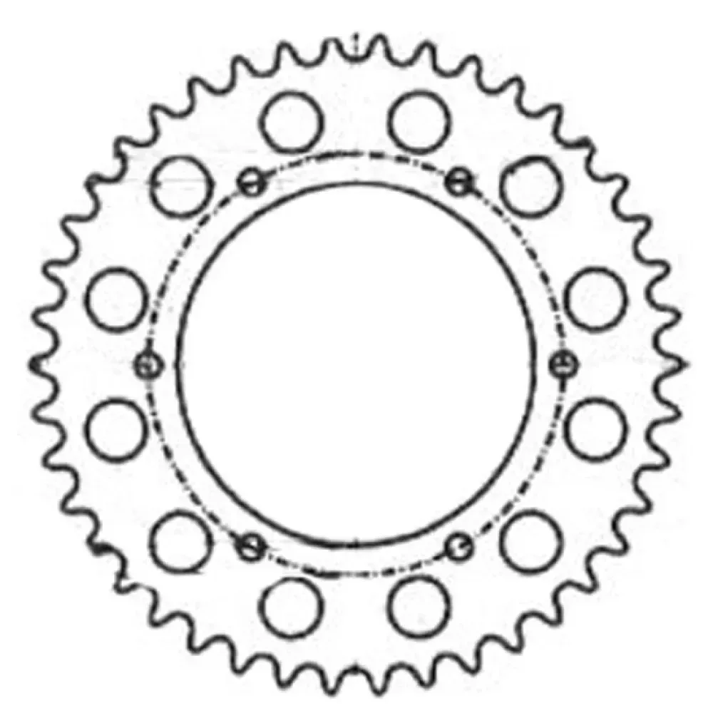 Esjot 32202 520 Hinterradritzel - Silver - 42t