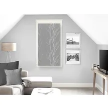 Soleil d'Ocre Liane Bise-Bise, Polyester, Grau, 45 x 90 cm