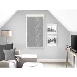 Soleil d'Ocre Liane Bise-Bise, Polyester, Grau, 45 x 90 cm