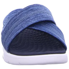 SKECHERS GO Walk Flex Sandale Impressed, Navy Textile, 37 EU