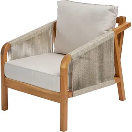 BUTLERS Rope Island Outdoor Sessel 80 x 70 x 69 cm braun