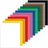 Folia Tonpapier A6 farbsortiert 180 g/m2 120 Blatt