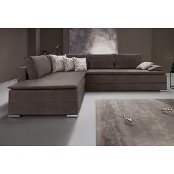 INOSIGN Ecksofa »Night & Day L-Form mit Dauer-Schlaffunktion mit Armlehne«, 6380334563803345 INOSIGN dkl.grau