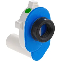 HAAS Urinal-Absaug-Siphon für waagerechten Ablauf