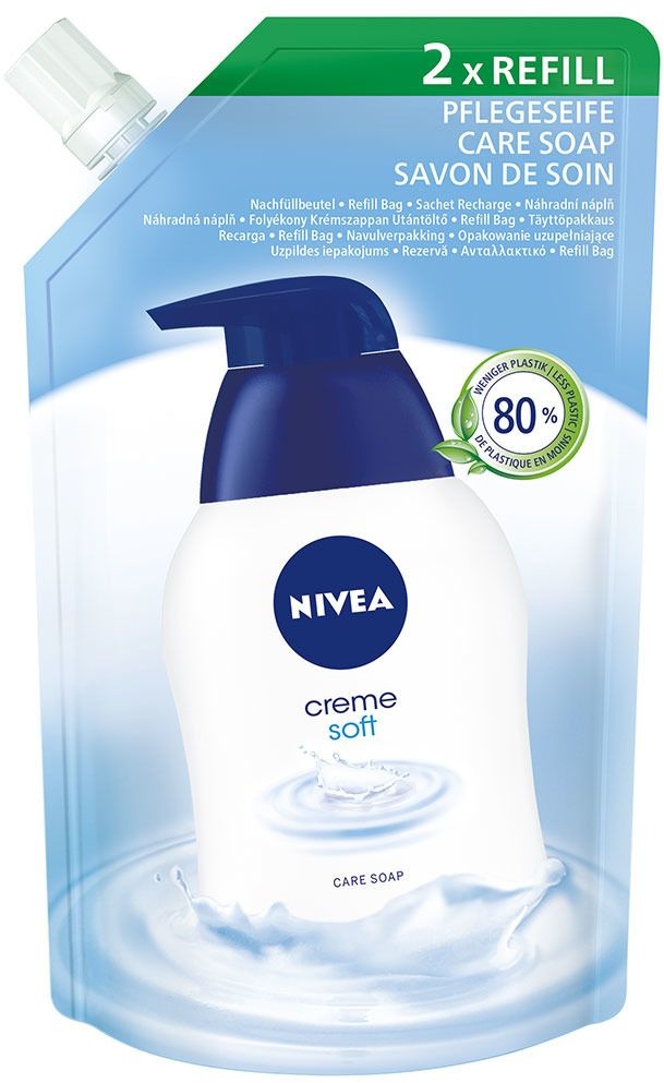 Nivea® Flüssigseife Creme Soft Nachfüllbeutel 500 ml