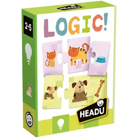 Headu Logik-Puzzle: Matching-Spiel, Lernspiele und Puzzles, Alter 2–5 Jahre
