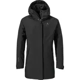 Schöffel Damen Style Froda Parka (Größe XXL, schwarz)
