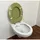 ADOB WC-Sitz, äußerst stabil, Messing verchromte Scharniere, WC-Brille WC-Deckel, 85074