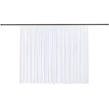 Gerster Gardine »Estella« Kräuselband 1 Stk. tlg. Store Effekt-Voile recycelt "Estella" Gerster weiß