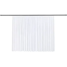 Gerster Gardine »Estella« Kräuselband 1 Stk. tlg. Store Effekt-Voile recycelt "Estella" Gerster weiß