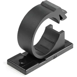 Startech StarTech.com 100 Selbstklebende Kabelklemmen Groß - PC Kabelmanagement/Kabelhalterung - Kabel Organisator - Netzwerk/USB