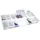 Rayher Multi-Sortierbox 24 x 11 x 2,8 cm 14-tlg. Weiß/Mehrfarbig