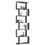 VCM Holz Raumteiler Stand Regal Deko Bücher 6 Fächer Standregal Palusa L