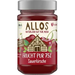 Allos Sauerkirsche Frucht Pur bio