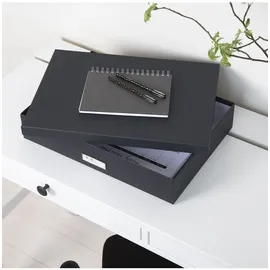 Bigso Box of Sweden SVERKER Aufbewahrungsbox A3 1-tlg. dunkelgrau