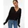 Vero Moda Damen VMLEA LS V-Neck Cuff Cardigan NOOS 10249632, Black, XL