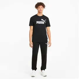 Puma Essential Logo T-Shirt Herren 01 black L