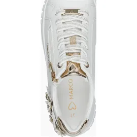 Marco Tozzi Sportliche Schnürschuhe Damen Weiß 38