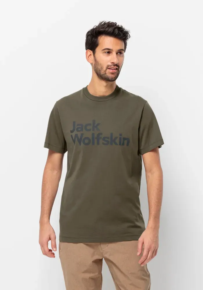 Jack Wolfskin T-Shirt »BRAND T M« Jack Wolfskin island-moss L (52)