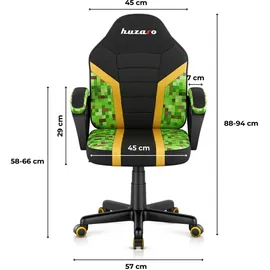 huzaro Ranger 1.0 Gaming-Stuhl Schwarz / Grün
