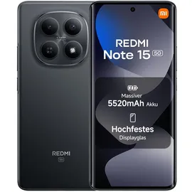 Xiaomi Redmi Note 15 5G 8 GB 256 GB Black