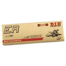 DID 428NZ Kette Gold/Schwarz 120 Links