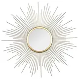 Mirrors and More Wandspiegel Susi mit Metallrahmen in Gold