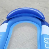 Wasserhängematten, Schwimmende Hängematte, Halbgetauchte Liege, Aufblasbares Liegenetz, Wassersofa, Poolspielzeug Für Erwachsene Und Kinder, Strandliege Für Draußen, Blau