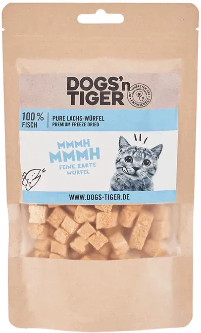 Dogs"n Tiger Pure Lachswürfel'