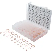 BGS 8142 Dichtring-Sortiment 300-tlg. Kupfer