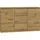 Top e shop Topeshop 2D3S ARTISAN, Eiche, 3 Schublade(n), Partikelbord, Einfarbig, Modern, Partikelbord - Braun