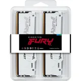 Kingston FURY Beast DDR5 5600MT/s RGB 64GB Kit (2x32GB) CL36 Weiß KF556C36BWE2AK2-64